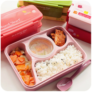 Student Multi-frame Plastic Lunch Box