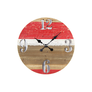 Hot Sales Customized Logo French Country Tuscan Style 60 Inch China Wall Clock