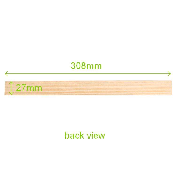 12inch 30cm Wooden Ruler Inch And Centimeter Scale