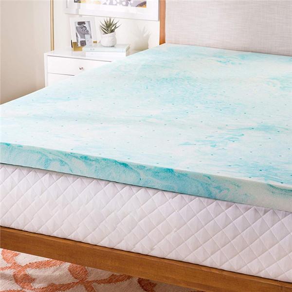 New King Queen Size Gel Memory Factory FOB Reference Price Foam Mattress Topper 