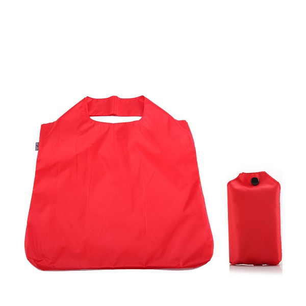 Reusable Nylon Foldable Shopping Bag, Promotion Nylon Bag Fold in Small Pouch