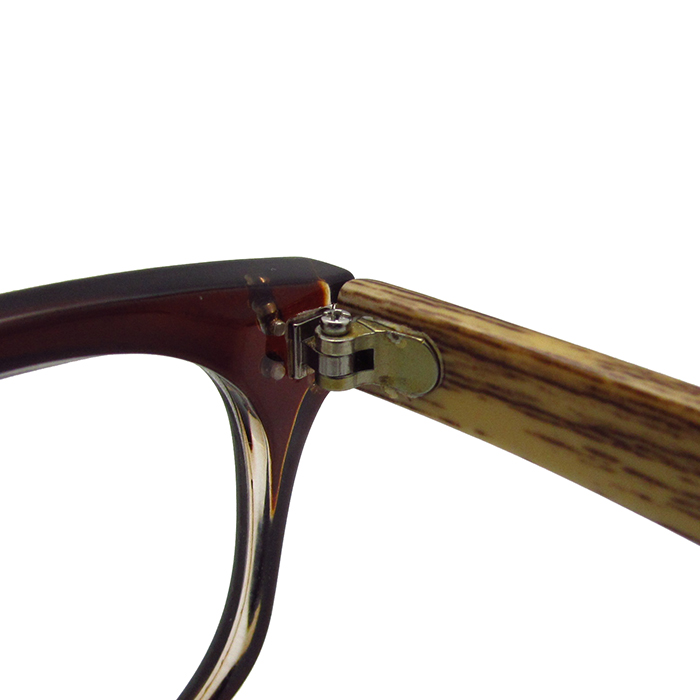 Imitation bamboo leg bifocal readers glasses