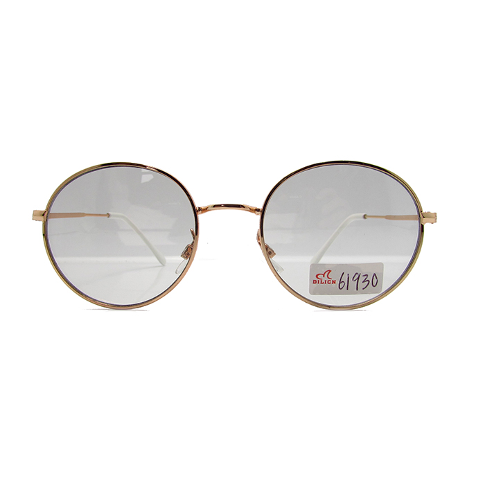 Metal photochromic reading sunglasses