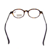 Unisex round eyewear for reading plastic frame with metal temple