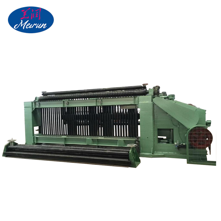 gabion wire mesh weaving machine /stone cage net machine from china manufacturer