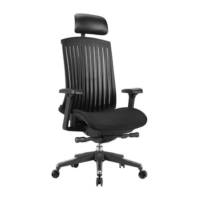 KB-8912A Adjustable Arms with Nylon Base Managers Chair
