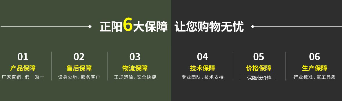 正阳六大保障