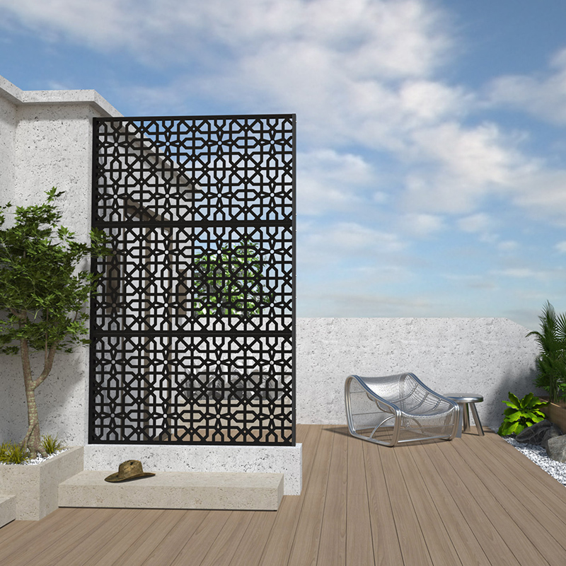 What is the metal perforated mesh used for inner wall