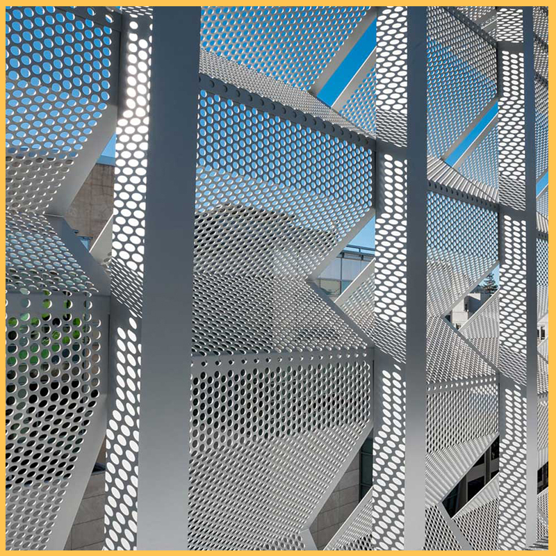 Perforated Aluminum Security Screen