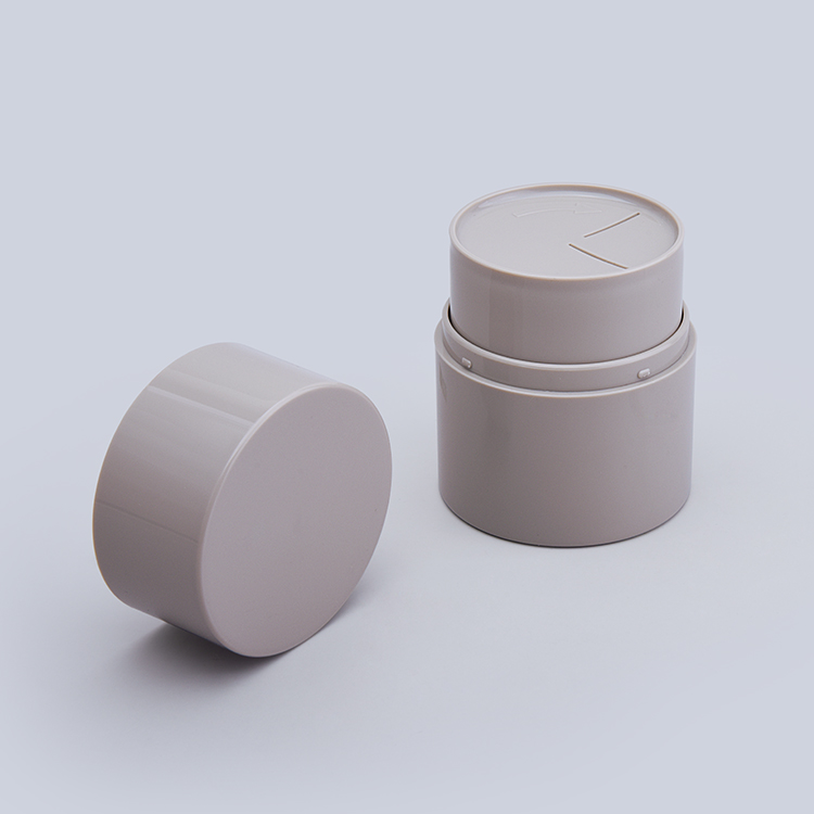 Tubo desodorante en barra redondo de plástico de 50 g.