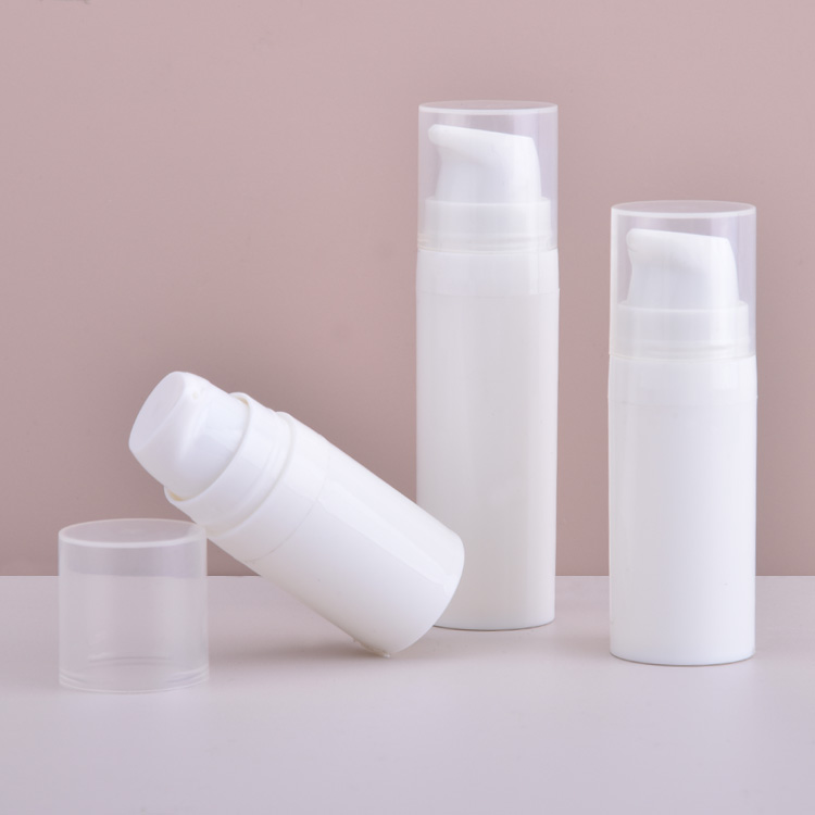 Botellas de bomba sin aire recargables para cosméticos al por mayor
