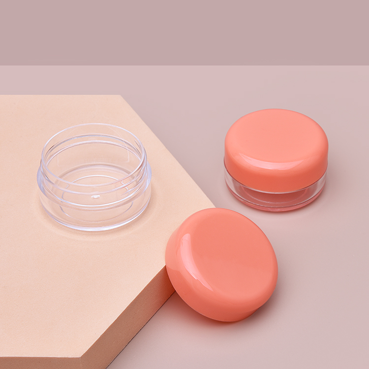 Small Size Travel Cosmetic Jar, All Plastic Cosmetic Jar, Factory Supply Cosmetic Jars Wholesale