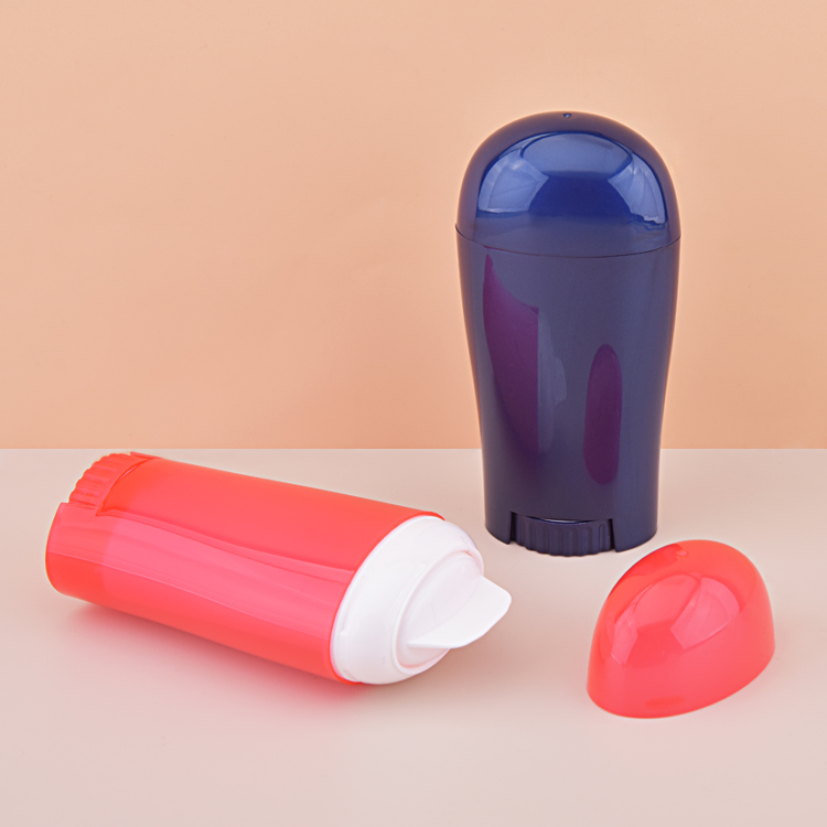 MINI VIDE PLASTIQUE DÉODORANT OVAL DÉODORANT CRAME AVEC REFOLLS