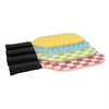 Wooden Pickleball Paddles Set with 4 Paddles 4 Balls Seven-layer Plywood Racket Pickle Ball Paddles Outdoor Game