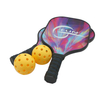 Customized oem High-end Elongated Shape Reactive Honeycomb PP Core USAPA Approved Blank T700 Carbon Skin Fiber Pickleball Paddle.