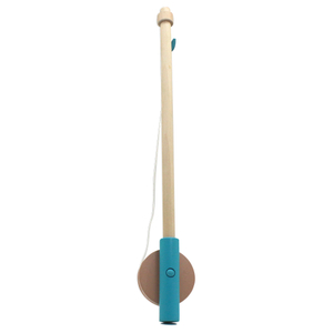 Wooden Fishing Toy Pole Fishing Game with Hooks of Plastic Educational Bath Toy for Toddler Education Teaching Montessori Toys