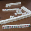 Custom Logo Deluxe Artistic Mahjong Set Luxury Expensive Travel Woodem Box Christmas Party Game American Mahjong Set