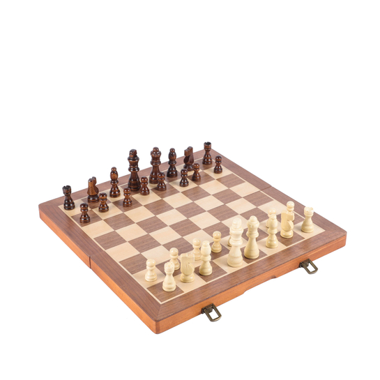  22.5 inches Large Size 53cm Foldable Wooden Chess Set with 9cm King Height Direct from Manufacturer.