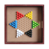  10 in 1 Board Game Set Travel-Friendly Family Games Backgammon Chinese Checkers Snakes and Ladders and More.