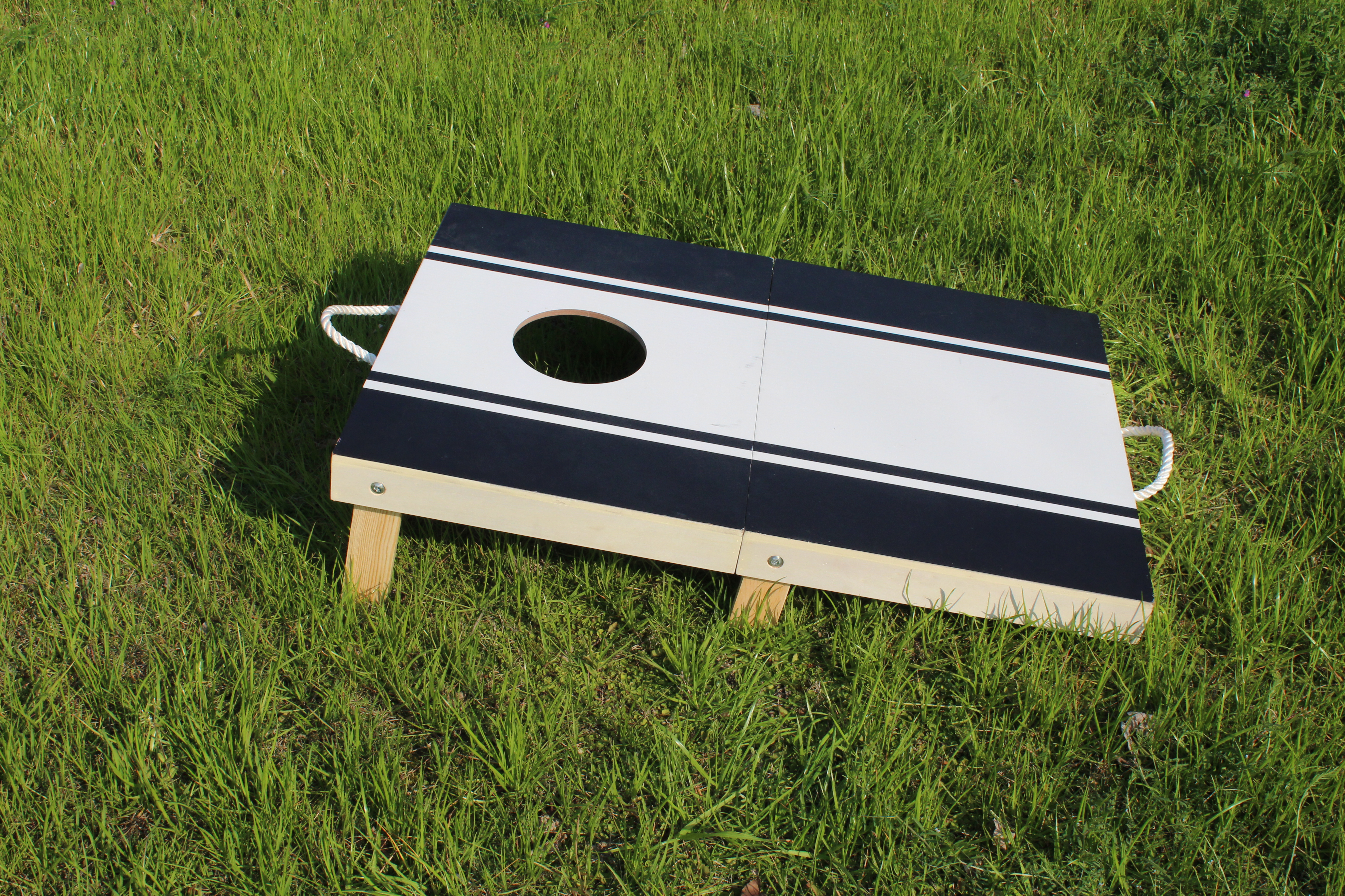 How to Make a Bean Bag Toss Game。