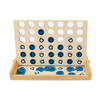 Mini Table Game Set Indoor Outdoor Neutral Wooden Travel CLASSIC BOARD GAME Board Games Coffee Table Decor Montessori Connect 4.