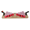 Wood Pool Pong Table Mini Beer Pong Drinking Beer Game Tabletop Beer Pong for Party Family Adults and kids New Arrivals