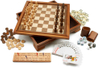  Deluxe 7-in-1 Multifunction Board Games Set - Chess - Backgammon Etc.