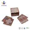 chess Board Game Set Deluxe 15 in 1 Tabletop board game Wood-accented Game Center with Storage
