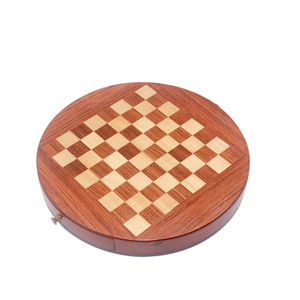 2 in 1 Flying Chess Set Wood Board Game Both International Chess And Flying Chess