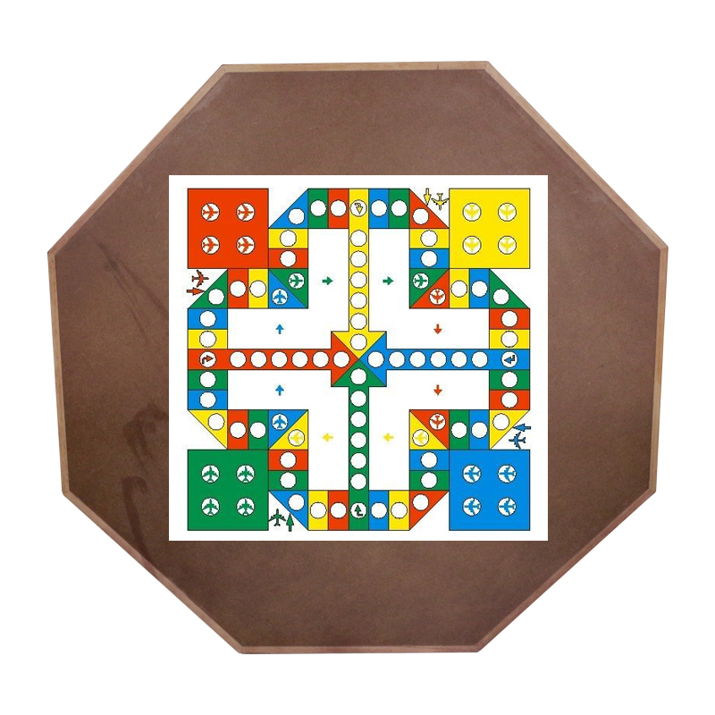 Tournament Crokinole & Checkers - 30-Inch Official Size - Classic Dexterity Board Game for Two Players - Canadian Heritage Family Tabletop Game 