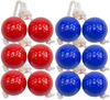 Wooden Ladder Toss Double Wooden Ladder Ball Game with Finished Wood And Durable Nylon Carrying Case