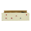 Playing card set with wooden box for kids