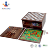 Board Game Set - Deluxe 15 in 1 Tabletop Wood-accented Game Center with Storage Drawer