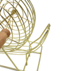 8inches Metal Bingo Cage Set with Gold Color Options And 29cm Height Cage Only