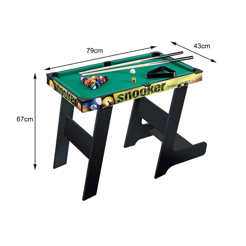 Mini Pool Table Top Games 36-Inch Tabletop Billiards Table Set with 16 Pool Balls 2 Cues 1 Triangle Rack 2 Chalks & 1 Brush