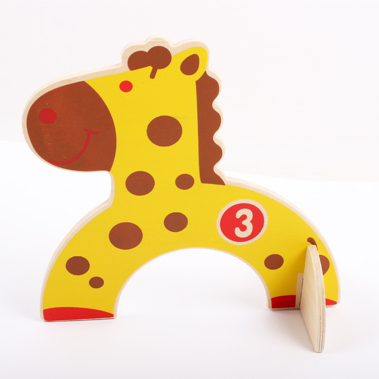 Animal Kawaii Wooden Croquet Set for Kids Mini Golf for Parent-Child Interaction Fun Play Indoor Outdoor Games for 6 7 8 9 Year