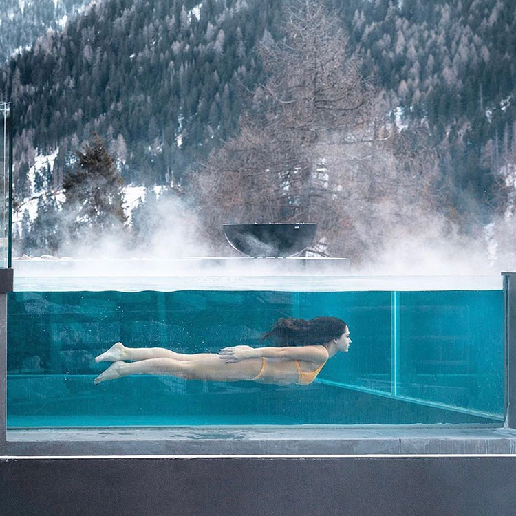 Akriel swembad - LEYU ACRYLIC