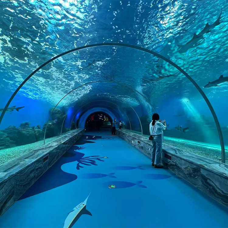 מנהרה אקרילית - ייצור