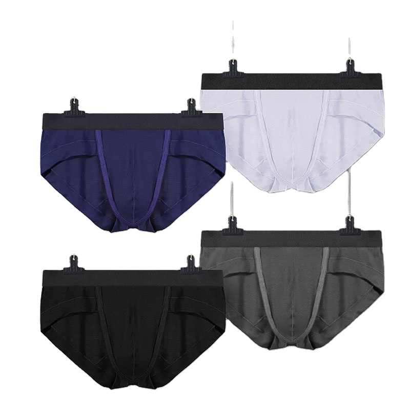 Hot sale Men's Sex cotton Spandex Mens Low Rise Underwear Bikini Briefs Man