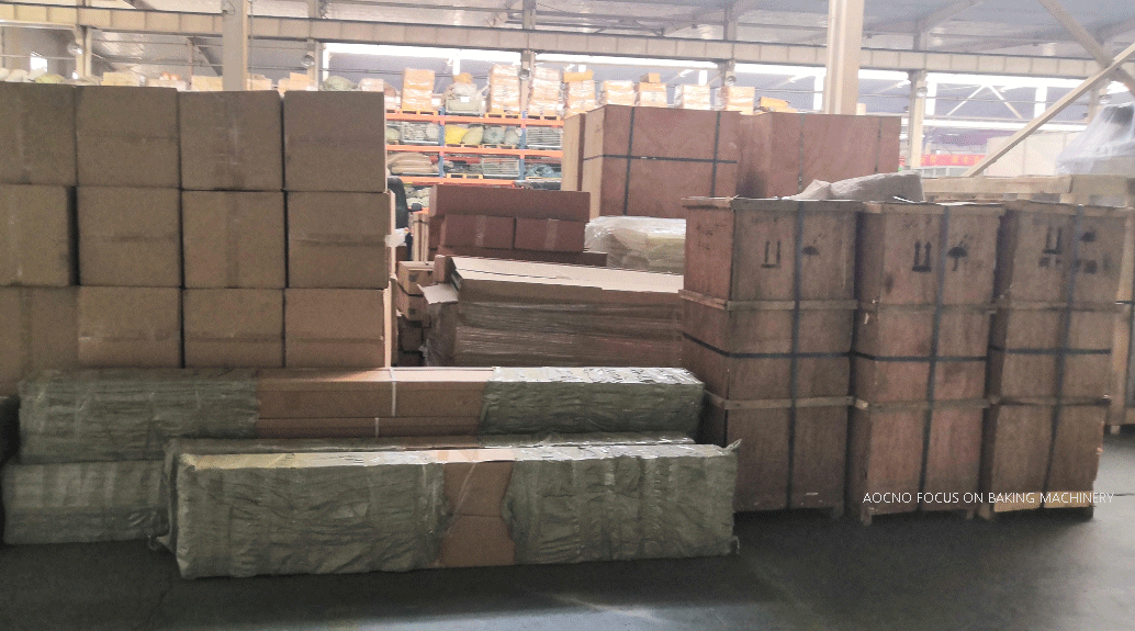 Embalaje mezclador de masa