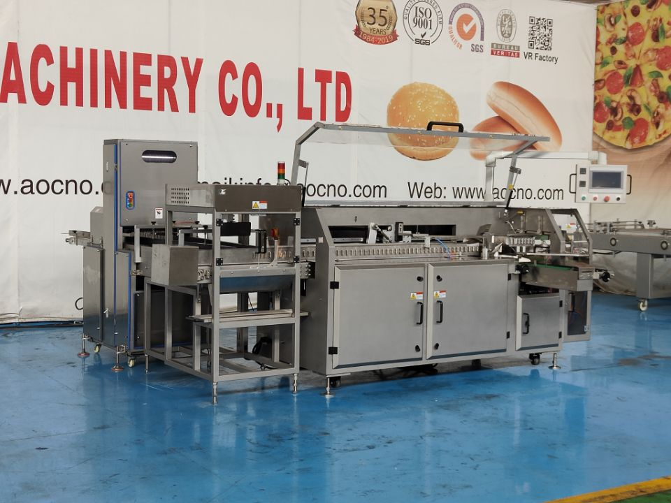 Машина для нарезки и упаковки тостов