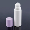 Eco-friendly Frosted Fragrance Empty Roll-on Plastic Bottle,pe Plastic Roll on Bottle Deodorant,white Plastic Roll on Bottles