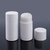 30g 50g 75g Round Shaped White Deodorant Stick Packaging Containers,empty Solid Cleaning Bottle Plastic Deodorant Tube