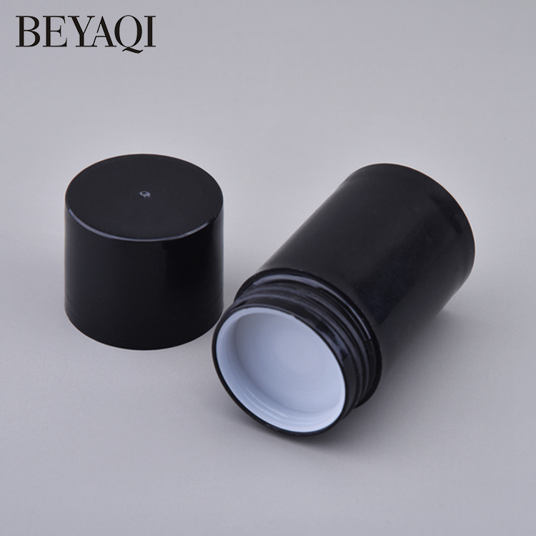 Tuyau De Désodorisation En Plastique Plié Rond 30g Noir Et Blanc Transparent Pp Pe Vide En Plastique Désodorisant Bar Container