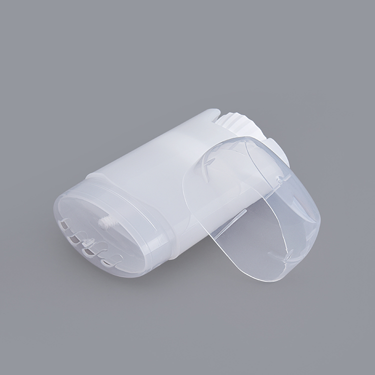 45g 80g Contenedor De Desodorante Blanco Botella De Llenado De Tapa Giratoria De Plástico Se Puede Rellenar Repetidamente Botella De Palo De Desodorante