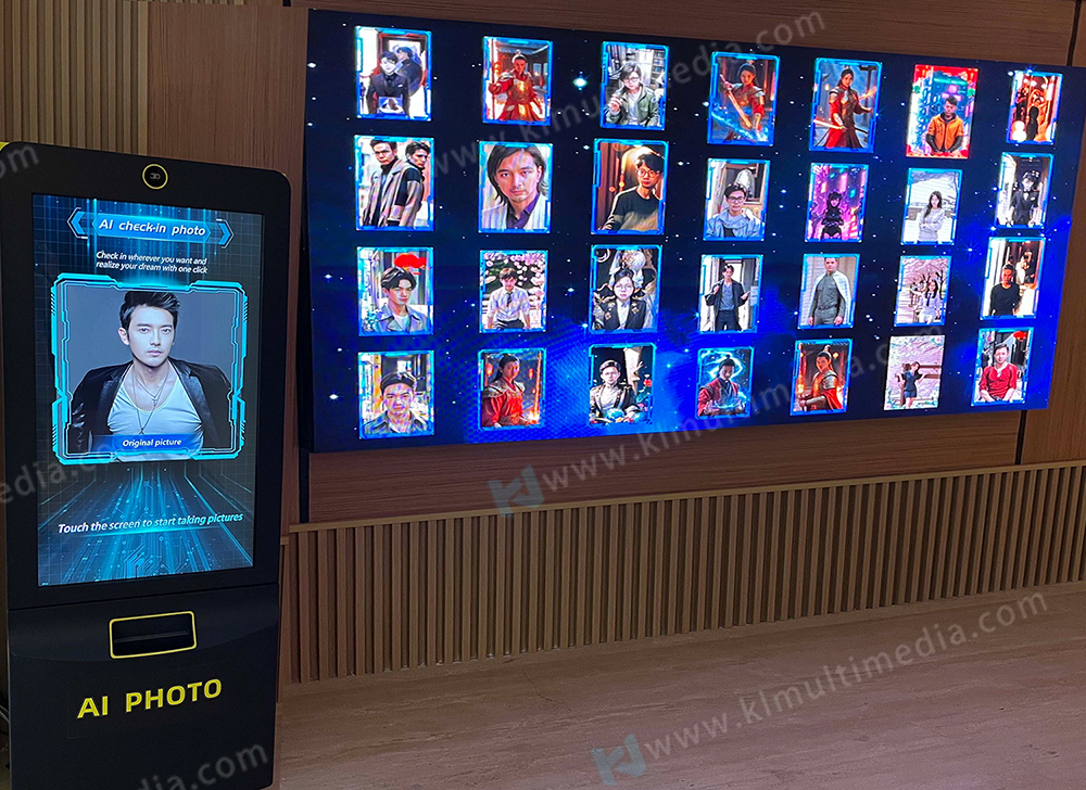 عرض كشك الصور بتقنية الذكاء الاصطناعي