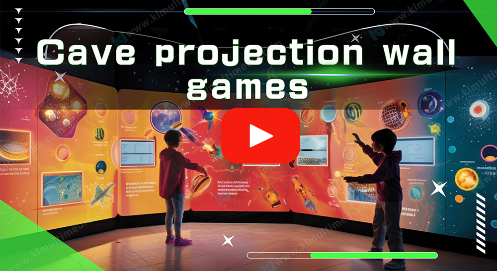 الإسقاط على الفيديو الجدار