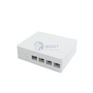 Caja de terminación de fibra de montaje en pared FTTH-104D