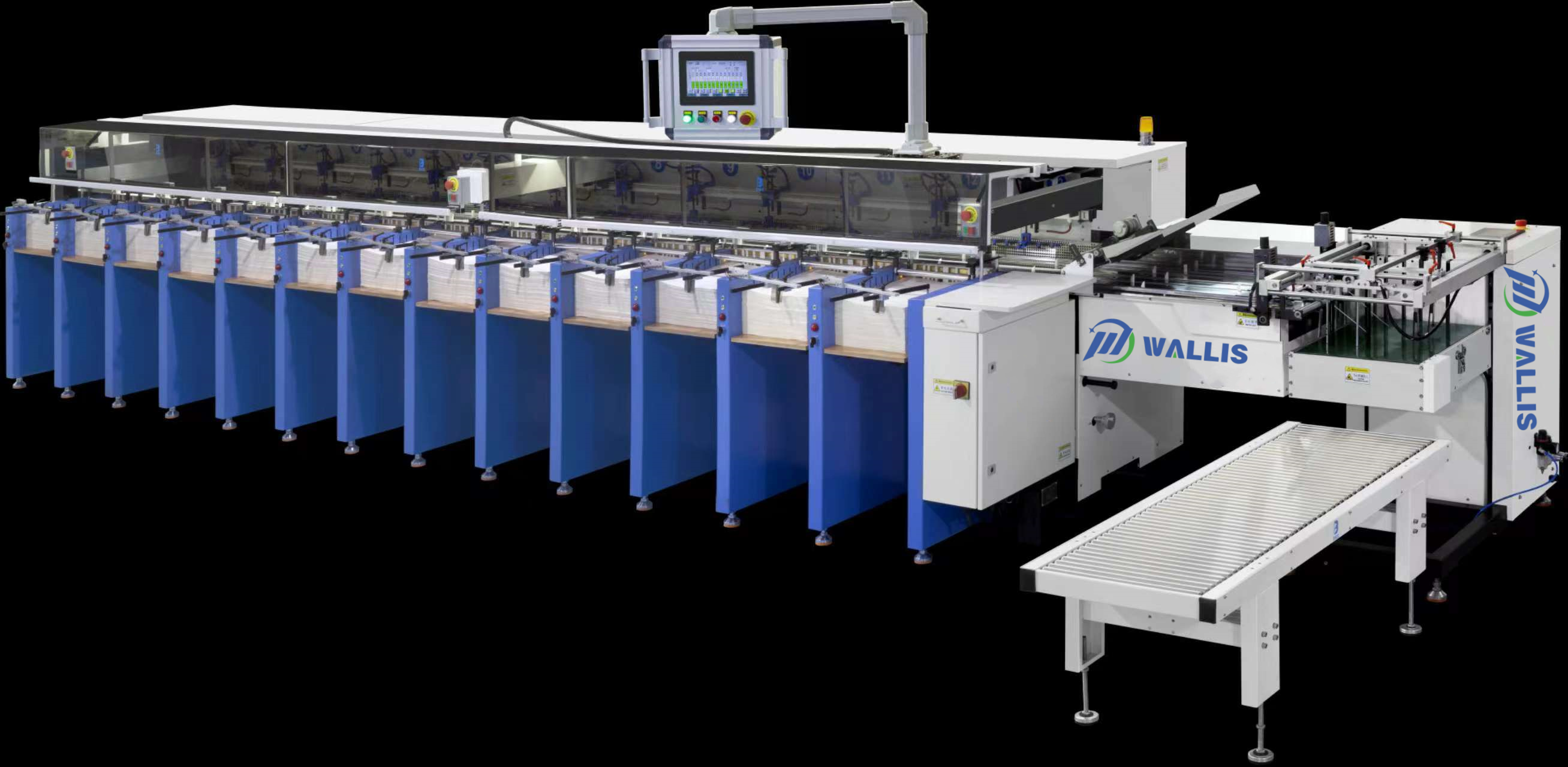 High Speed ​​Otomatis Horizontal Collator Mesin