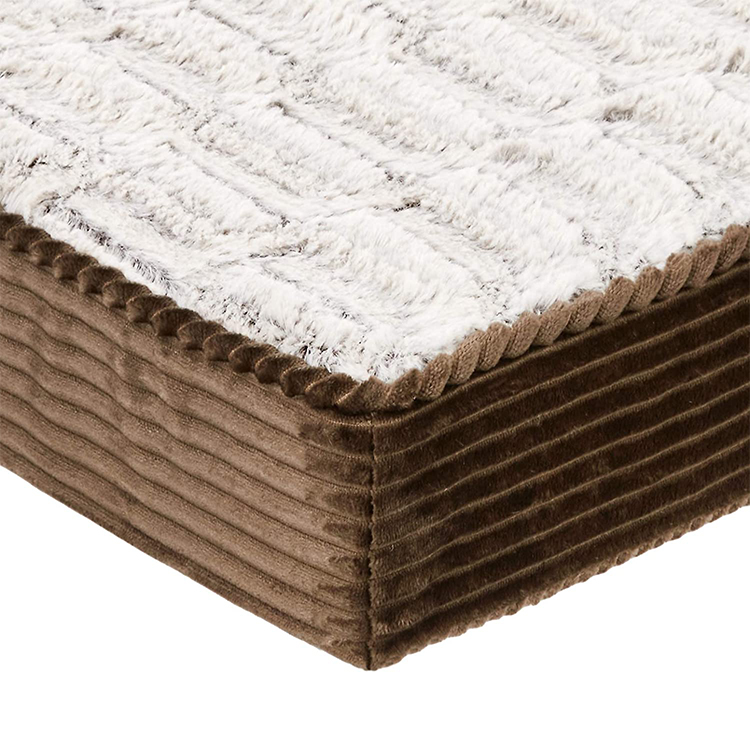 Eco-friendly Oxford Foldable Non Slip New Custom Good Supplier Calming Dog Bed Memory Foam